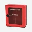 PVC fire hose cabinet with transparent safety crashing door