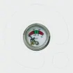 Fire extinguisher gauge with testing hole Φ27