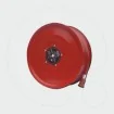 Wall-mounted manual swinging hose reel with fire hose, 3/4”