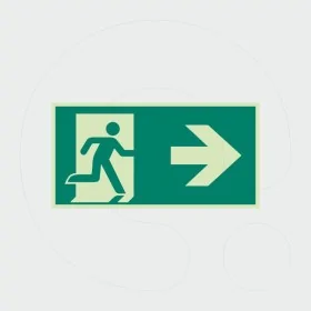 Exit sign