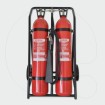 Trolley Fire Extinguisher 50 kg Carbon Dioxide (CO2)