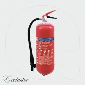 Fire Extinguisher 6 kg Dry Powder ABC 40%