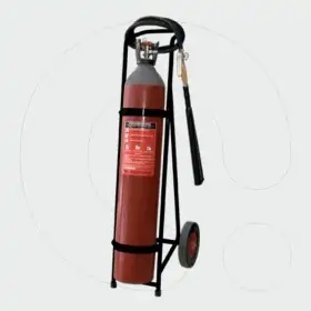 Trolley Fire Extinguisher 30 kg Carbon Dioxide (CO2)