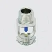 Sprinkler, pendent/upright, nickel-plated, 1/2 inch, 141 °C